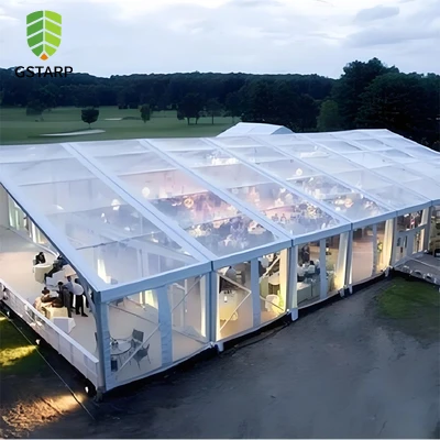 Bâche de fenêtre de tente de PVC