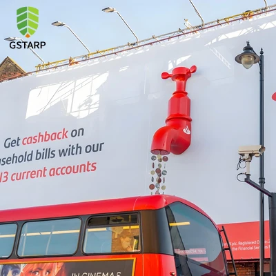 Bannière avant en PVC