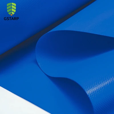 Tissu de rideau latéral en PVC