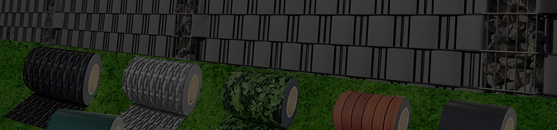 Clôture de bande de PVC