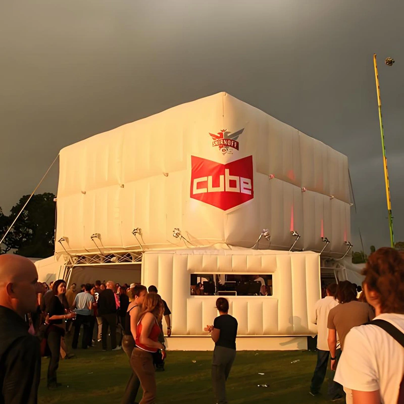 Stand gonflable d'exposition