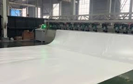 Atelier de production de tissu de couverture