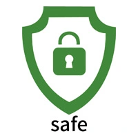 Tissu de maison verte en PVC