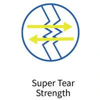 Tissu de vinyle gaufré