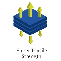 Matériau de bannière en PVC à bloc